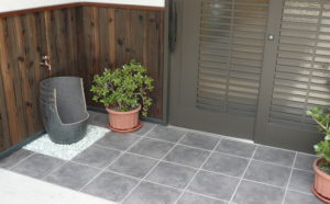 玄関にはタイルがおすすめ♪