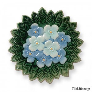 お花のアートタイル♪【先取り情報】