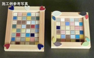 15ｍｍ角モザイクタイル♪　シート張り・バラ出荷どちらも登場！！【先取り情報】