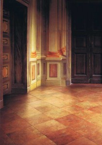 使い込まれた風合いが素敵なテラコッタ調床タイル♪