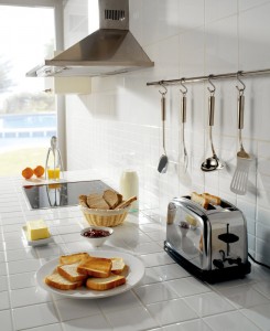 おしゃれなキッチンにタイルは欠かせません♪