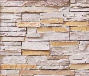 積み石の雰囲気を再現したセメント系人造石♪