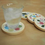 タイルコースター作ってみた♪