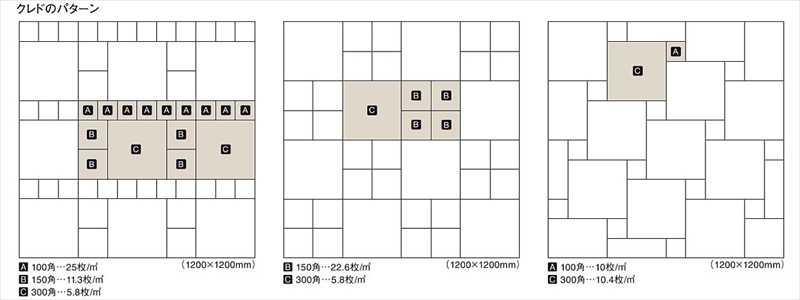 リクシル Inax 床タイル クレド 100mm角平ネット張り Crd 100net 2 265lix タイルライフ リクシル Inax など全国のタイルが揃う最大級のタイル販売 通販