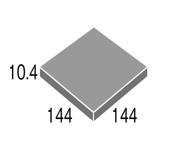 玄昌石風タイル スペック 150mm角 玄昌石面 13 40949KWA | タイル