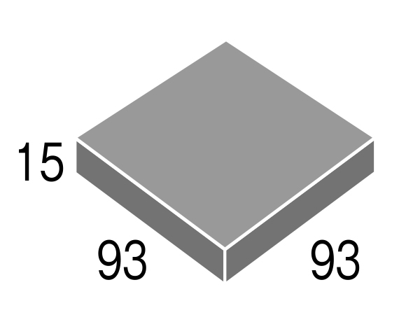 床タイル 舗石 100mm角 17 41346KWA | タイルライフ リクシル