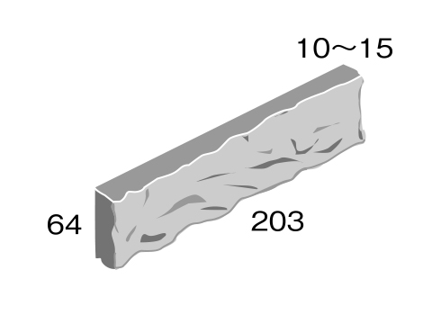 外壁タイル セラブリック 203×64 ブリック 100(170) 43157KWA | タイル