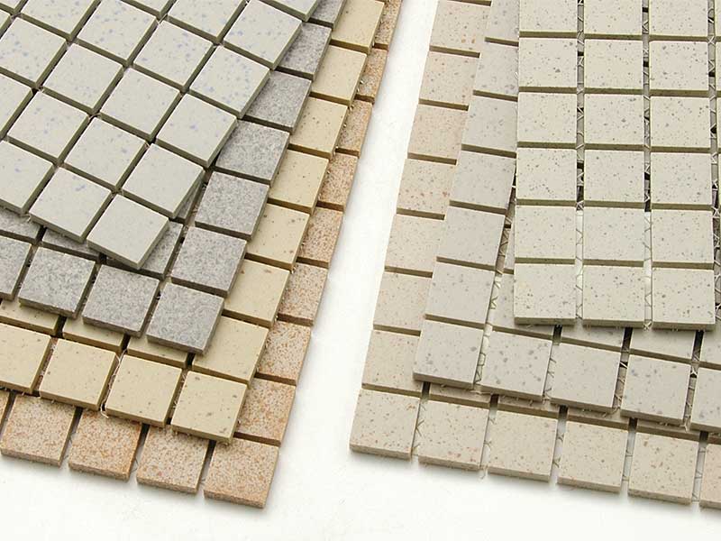 道路標識 昭和30年代 廃盤モザイクタイル ダイヤ 27シート 道路標識