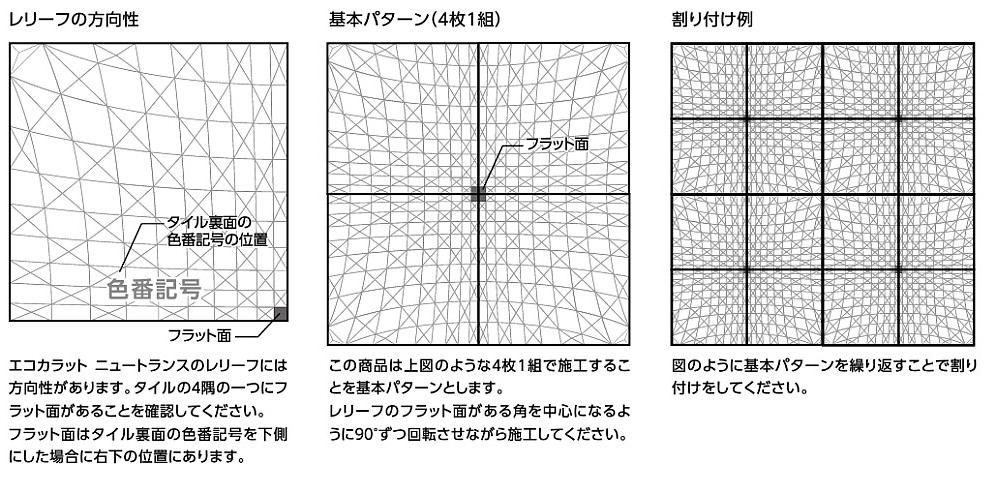 リクシル(INAX) 内装タイル エコカラット Fシリーズ ニュートランス