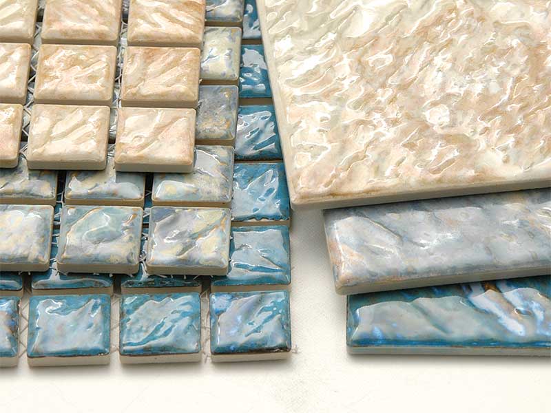 内装タイル 150角平 ライトブルー系 NILE 50217SKS | タイルライフ