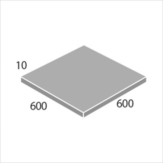 床タイル リオン 600mm角 半磨き仕上げ 01LP 51076KWA | タイル