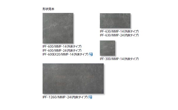 リクシル(INAX) 床タイル メンフィス 300角平(外床タイプ) IPF