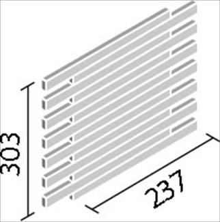 LIXIL LIXIL HAL-20BR/90-14/HB-5 ケース販売【12枚/ケース】 90°曲