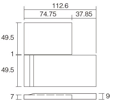 リクシル(INAX) 役物タイル エコカラットプラス ヴィストNX 異形状