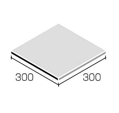 ニッタイ工業 床タイル ロマーニII 平(300角) RN-30-75 55460NTK