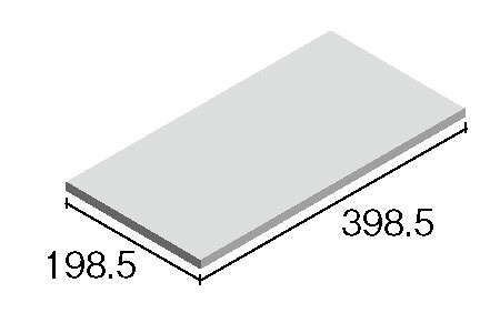 ニッタイ工業 床タイル ラヴァレド 平(400×200) LVR-24-40 55477NTK
