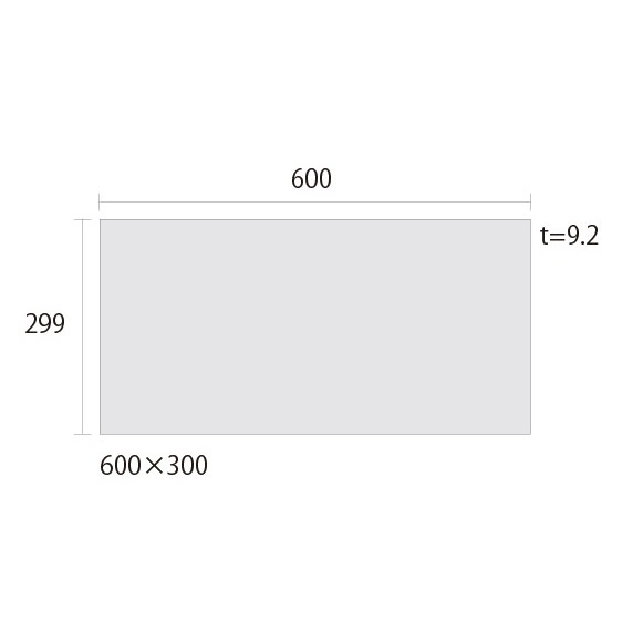 ダントータイル(Danto) 床タイル ライム 600×300平 RME-6/600X300