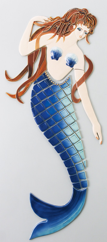 店舗装飾に 美しい人魚のデザインタイル登場 タイルライフ アウトレットタイル販売 通販 サイト