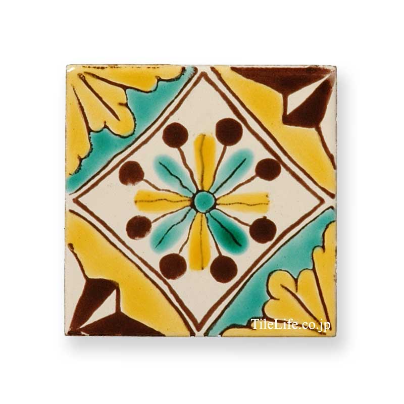 地中海テイストの手作り柄タイル21品♪ | タイルライフ アウトレット