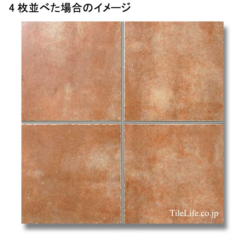 リアルなアンティーク調テラコッタタイル♪ | タイルライフ