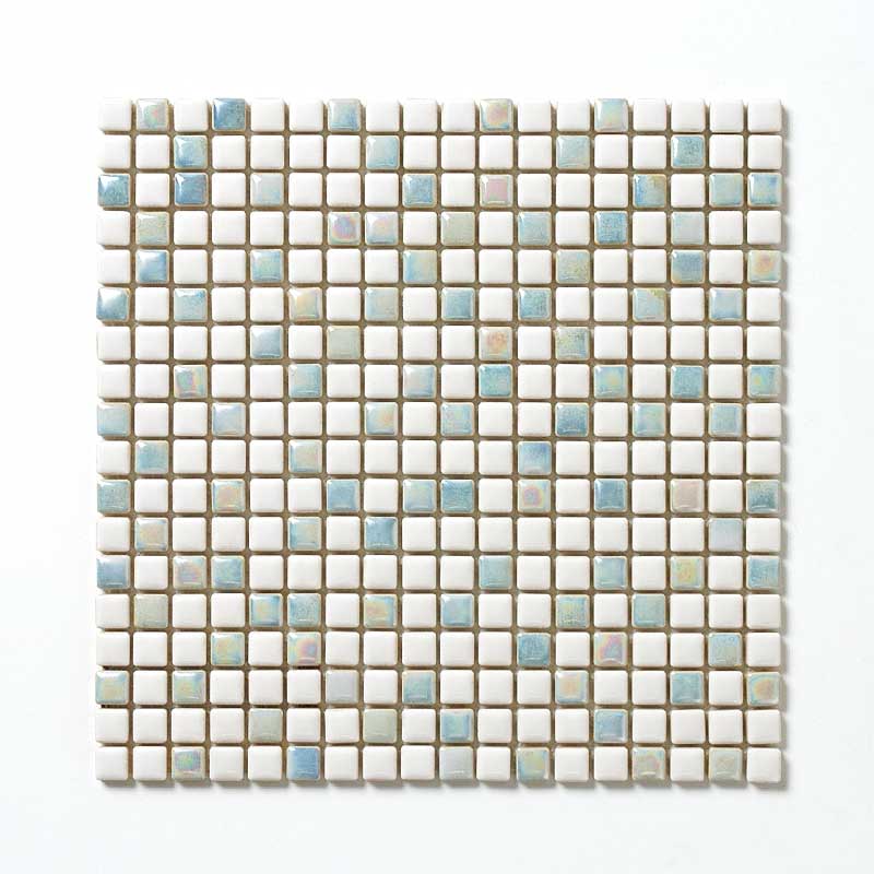 真珠のように輝くモザイクタイル | タイルライフ アウトレットタイル
