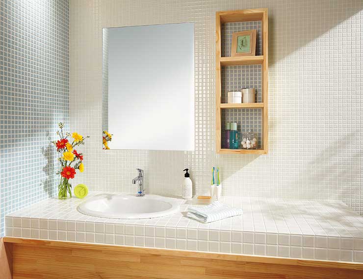 リクシル(INAX) モザイクタイル インテリアモザイク ニュアンス 50mm角