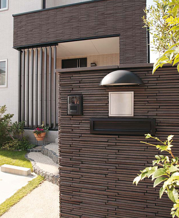 リクシル(INAX) 役物タイル 陶笠木(とうかさぎ) 430X185笠木 TKG-185/4