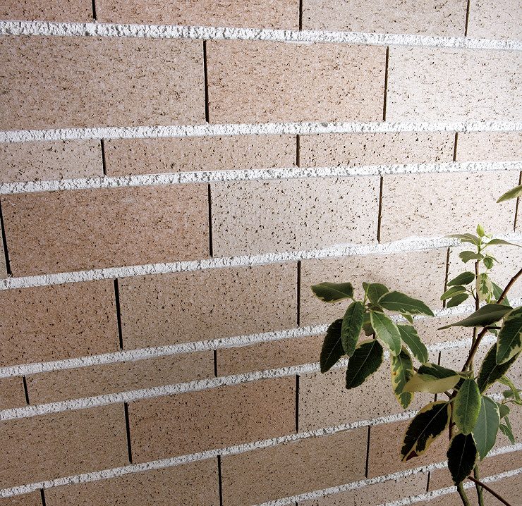 リクシル(INAX) 外壁タイル グレイズラフ 三丁掛平 HAL-3/GZR-1