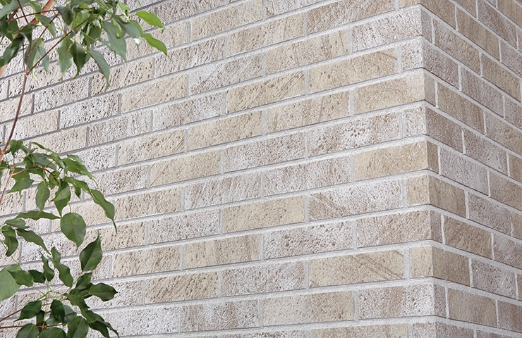 リクシル(INAX) 外壁タイル HALAGEシリーズ ロビン 二丁掛平 HAL-2/RBN