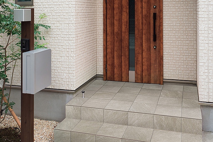 リクシル(INAX) 床タイル ライトスレート 600×300mm角平 IPF-630/LTS-5