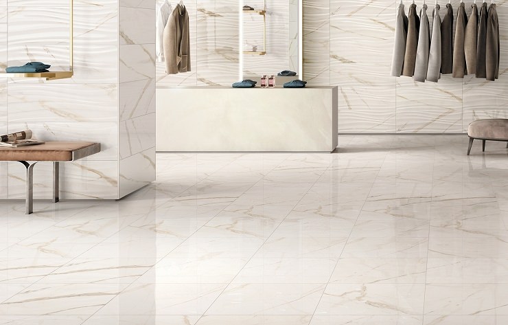 リクシル(INAX) 床タイル トリロジー 600角平(磨き面) DTL-600/TLG-3P