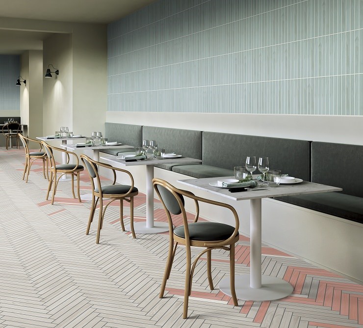 リクシル(INAX) 内装タイル ヌーベルカラー 375×45角ボーダー IPF-3745