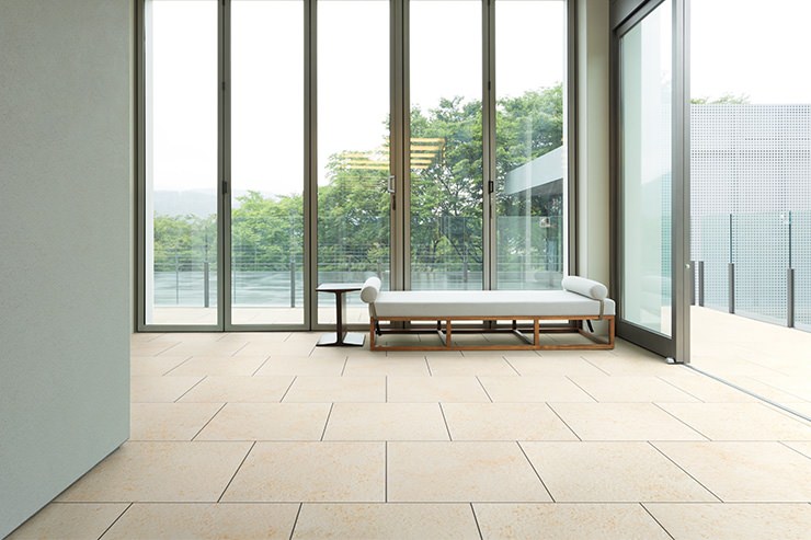 ホルミシスタイル　１０枚セット　中古品 名古屋モザイク 床タイル センシマルミ 1200×600角磨き 2枚/箱