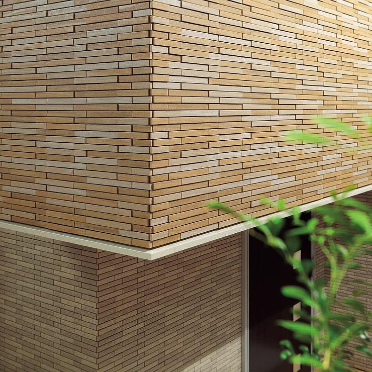 リクシル(INAX) 外壁タイル サイモン ボーダー HAL-25BN/SAI-1