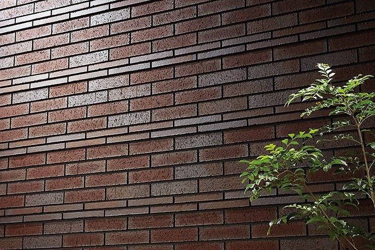 リクシル(INAX) 外壁タイル 火色音(ひいろね)土もの 二丁掛タイプ(ラフ