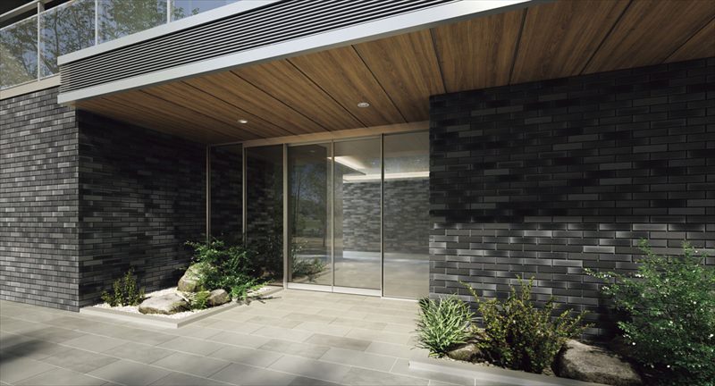 リクシル(INAX) 外壁タイル 火色音(ひいろね)釉もの 二丁掛タイプ