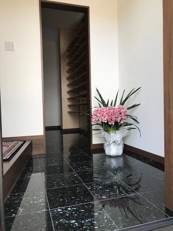 御影石 エメラルドパール 300角 12mm厚 本磨き仕上げ _限定品 55906LBM