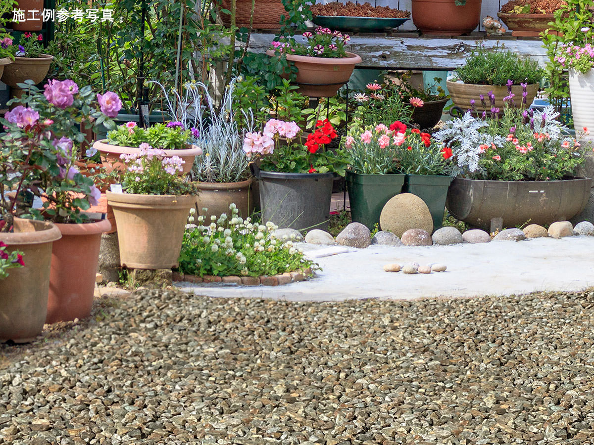 ガーデニング石材 ブラウン砂利 約15〜30mm 20kg袋 65731MCN | タイル