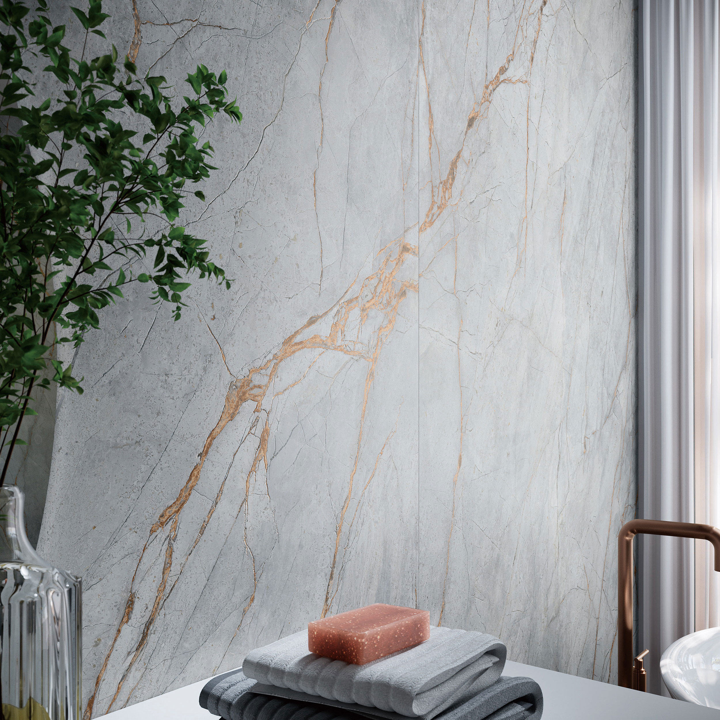 床&壁タイル ブルーローマ 1200×600角平 色:1 68305NTU | タイルライフ