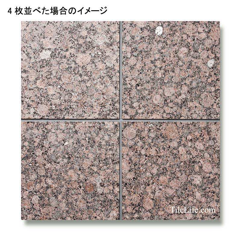 ダンゴ様用！！【全石H&C☆】極上　パヴェ　ダイヤモンド　pt950 オーバル バルチックブラウン 300角 ジェットバーナー仕上げ 御影石 (メーカー