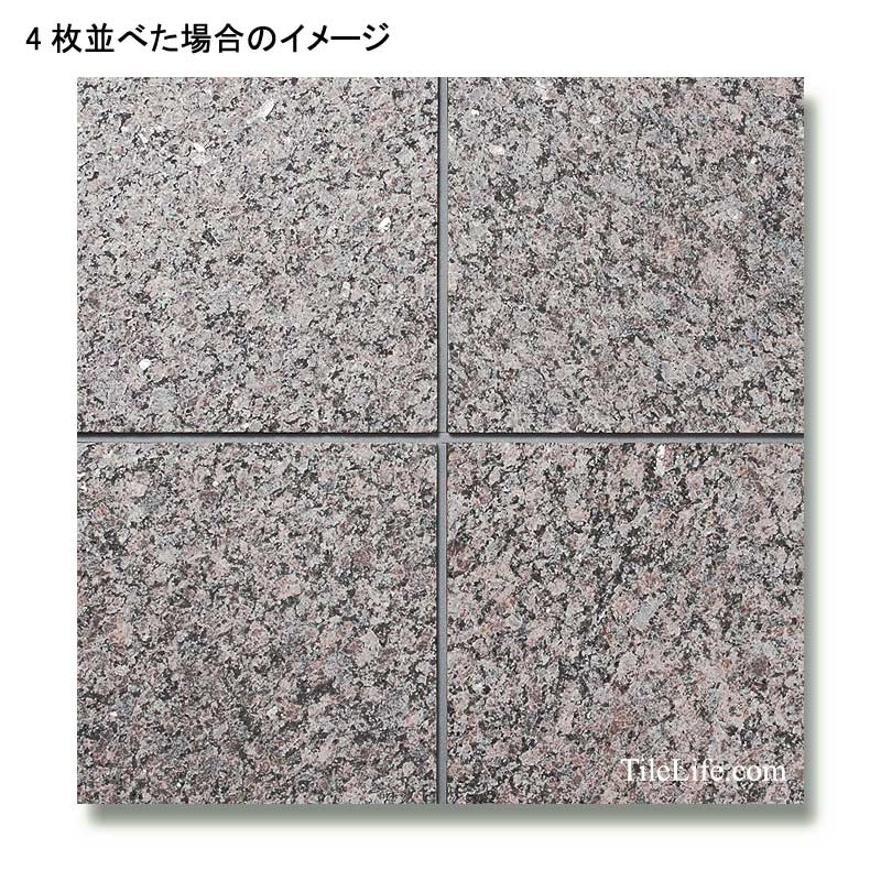 カレドニア 300角 ジェットバーナー仕上げ 御影石 (メーカー カレドニア 300角 ジェットバーナー仕上げ 御影石 (メーカー