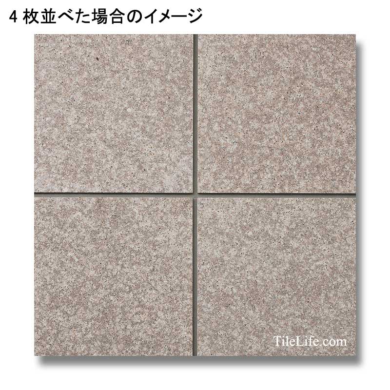 G634 300角 ジェットバーナー仕上げ 御影石 (メーカー: XRO