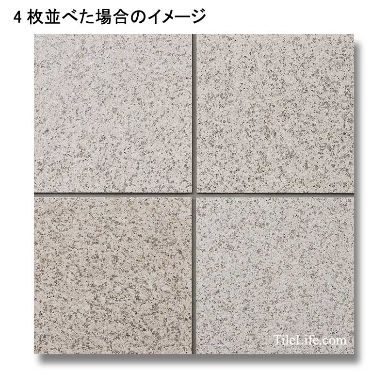 G355 400角 ジェットバーナー仕上げ 御影石 (メーカー: XRO) 12130XRO