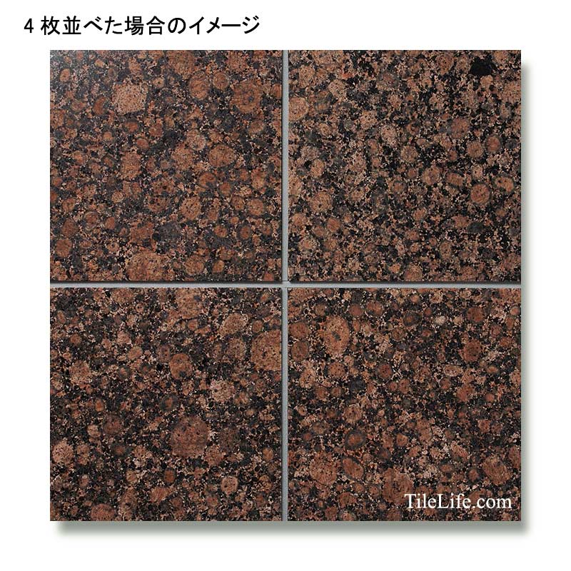バルチックブラウン 600×300本磨き 御影石 (メーカー: XRO
