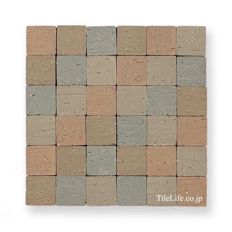 テラコッタタイル調 無釉 50角 平ユニット Rca T136 rca タイルライフ アウトレットタイル販売 通販 サイト