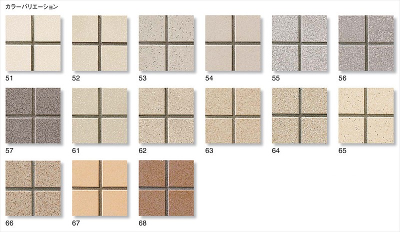 LIXIL LIXIL 【CCN-155/90-14/54 50シート/ケース】 90°曲紙張り カラコンモザイクSカラー [♪ 【追加送料あり】] 