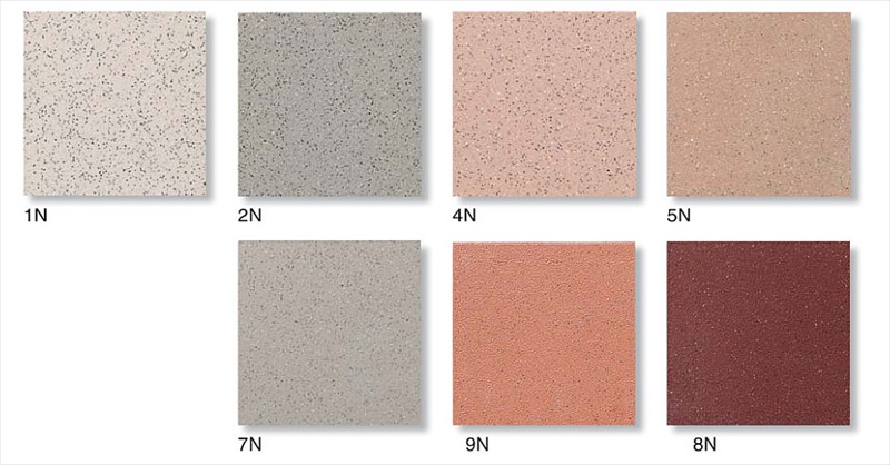 LIXIL  100mm角垂れ付き段鼻(接着) 厨房用床タイル [♪ ]