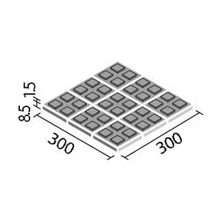 リクシル(INAX) 役物タイル ニューイナフロア100・150 スロープ