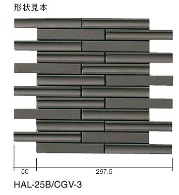 リクシル(INAX) 外壁タイル HALALLシリーズ セラヴィオG(溝面ボーダー