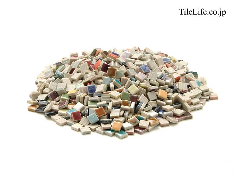タイルクラフト用 マルチカラーMIX 10mm角バラ (SMM-T50) 24426SMM